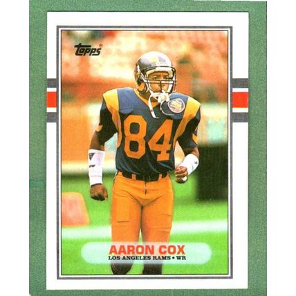 Aaron Cox #136 [Rookie] 1989 Topps