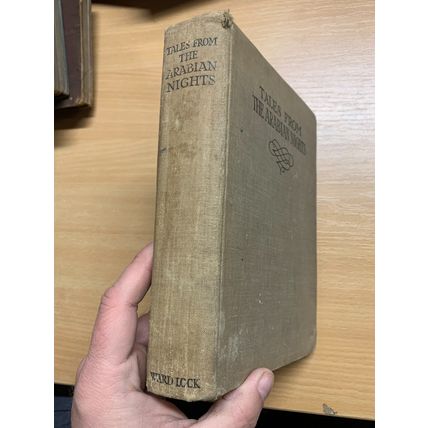c1920 "TALES FROM THE ARABIAN NIGHTS" AE JACKSON ART FICTION ANTIQUE BOOK (P4)