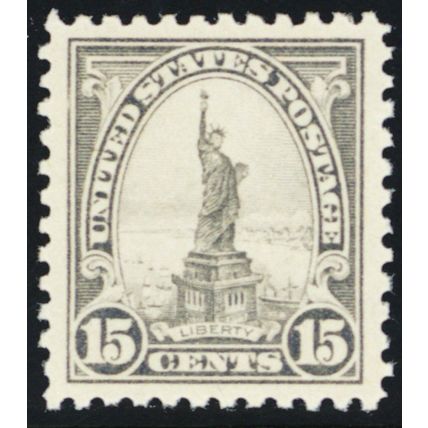 566, Mint XF/Superb NH 15¢ - With Graded 95 PSE Certificate - Stuart Katz