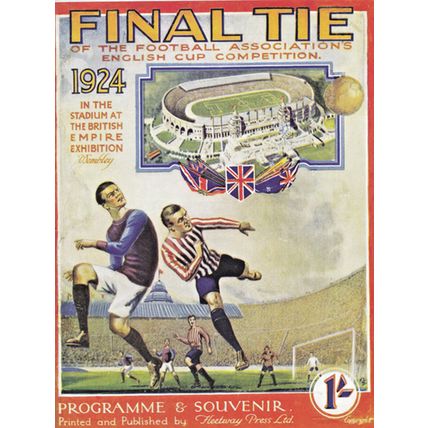ASTON VILLA V NEWCASTLE UNITED FA CUP FINAL 1924