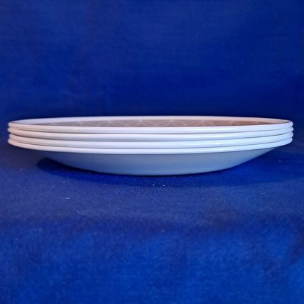 Lot 4 CORELLE By Corning SAND SKETCH BREAD & Butter PLATES 6 3/4 Salad Dessert