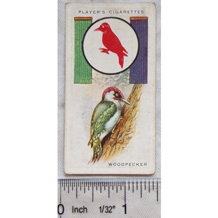 1933 Player's Boy Scout & Girl Guide Patrol Signs & Emblems No. 24 Woodpecker