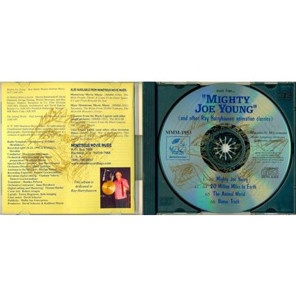 2005’s MIGHTY JOE YOUNG/20 MILLION MILES TO EARTH original sci-fi soundtrack CD