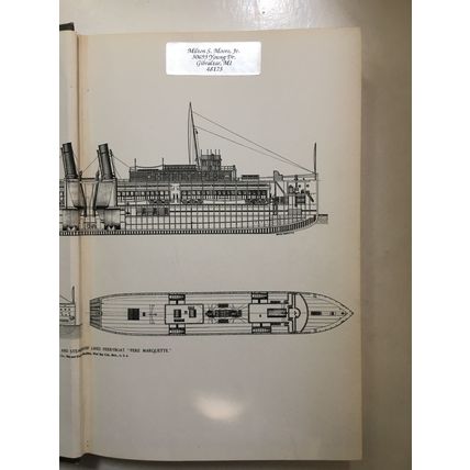 The Great Lakes Car Ferries (1st Edition) By George W, Hilton 4363