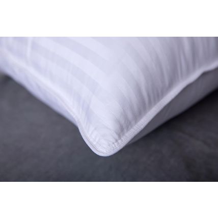 King Size Goose down Feather Hotel Collection Bed Pillows for Sleeping One Pillo