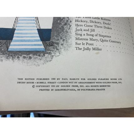 1966 "MY FIRST SING-A-SONG BOOK" 71 SONGS ILLUSTRATED HUGE HARDBACK BOOK (P6)