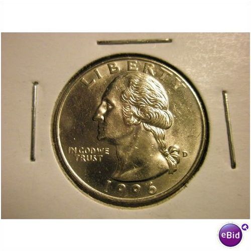 1996-D Washington Quarter (FRE SHIP)