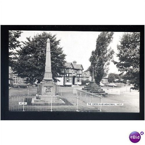 Wales HOLT Cross/Memorial Postcard by Frith (HT.31)