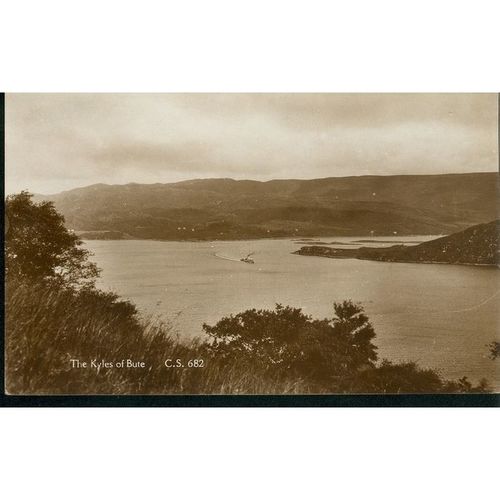 Vintage J.M. & Co Ltd PC - Kyles Of Bute, Scotland - C.S. 682