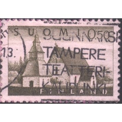 Finland 1956 - SG556 - 0.50p - Lammi Church - used 3