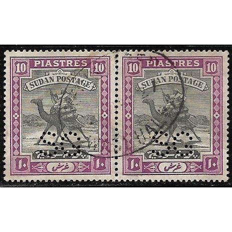 1913/1922 SG O20 - fine used (o) - pair