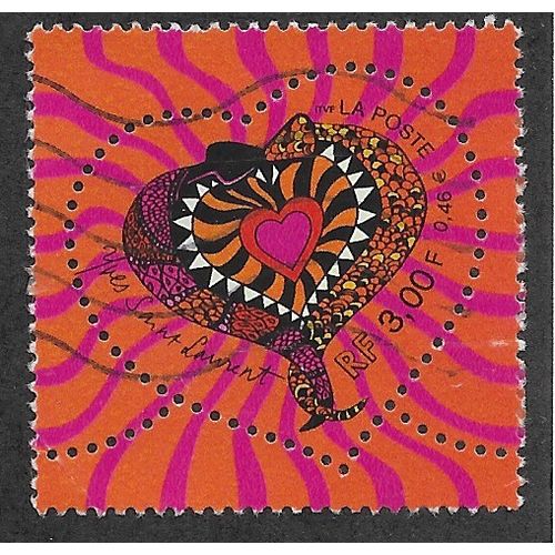 FRA 2000 3F 'ST VALENTINES DAY' FINE USED (EBID55-851)