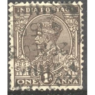 India 1932 - SG 234 - KGV 1a brown - used 8