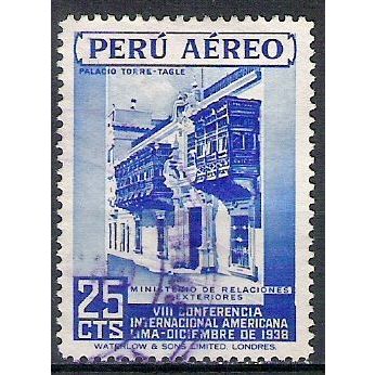 Peru ( Pérou ) N° PA 62 YVERT OBLITERE ( USED )
