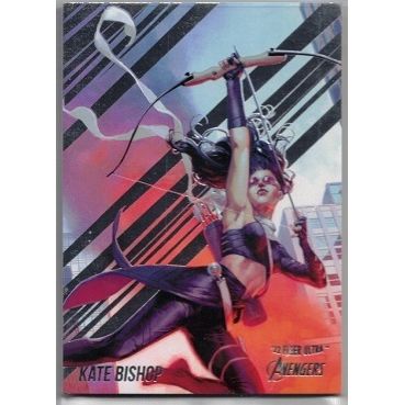 2022 FLEER ULTRA AVENGERS base card # 37 KATE BISHOP