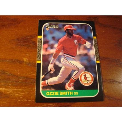 1986-1987 Donruss, 3-Cards, HOFers, OZZIE SMITH/YOUNT/CLEMENTE