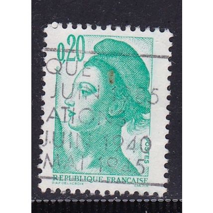 FRANCE 1982 LIBERTY 20c USED SG2447
