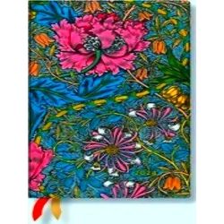 William Morris Morris Pink Honeysuckle (William Morris) Mini 12-Month Day-At-A-T