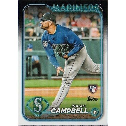 ISAIAH CAMPBELL 2024 TOPPS # 58 ROOKIE