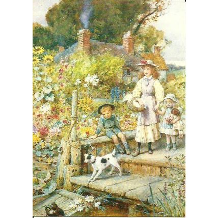 Art WILLIAM STEPHEN COLEMAN The Ferry Postcard (Medici 1976)