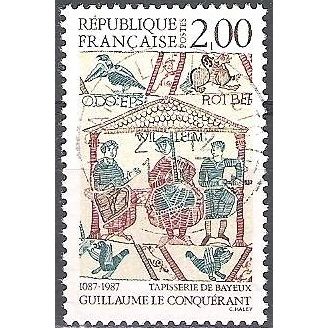 France 1987 Michel 2626 O Cote (2008) 1.00 € Guillaume le Conquérant Tapisserie