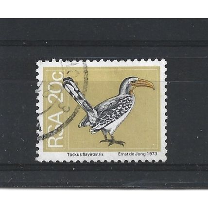 SouthAfrica.SG359 20c Yellow-billed Hornbill.Fine Used.Sep25r