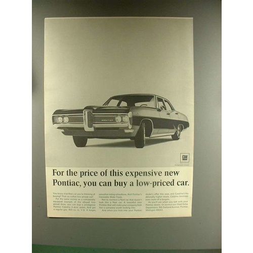 1967 Pontiac Catalina Car Ad - For The Price!