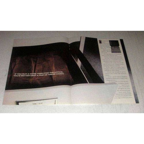 1986 Sony U-Matic Videocassette System Ad