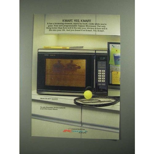 1987 Kmart Model 56-4577 Tappan Microwave Ad