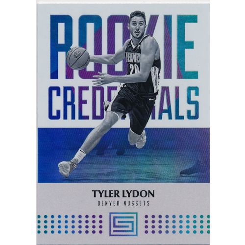 2017-18 Panini Status Rookie Credentials 40 Tyler Lydon Denver Nuggets