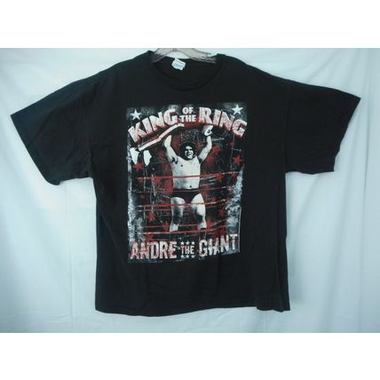 Andre The Giant King Of The Ring XL Black T Shirt Wrestling Legend