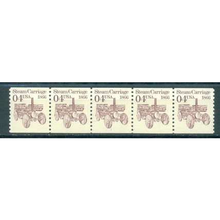 2451 4c Steam Carriage Fine MNH Dry Gum PNC 1/5 V0642