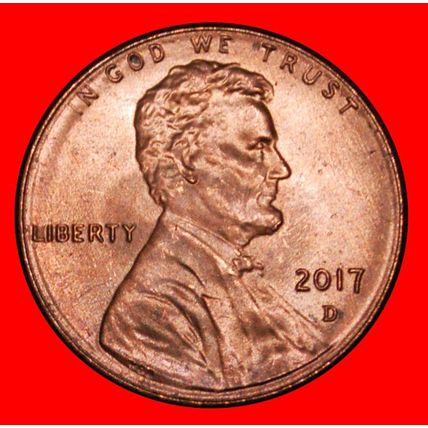 SHIELD (2010-2021): USA★1 CENT 2017D UNC★LINCOLN 1809-1865★LOW START★NO RESERVE!