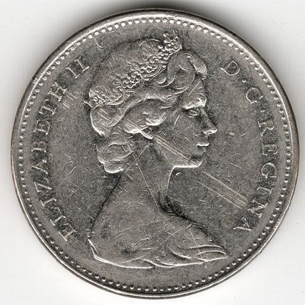 Canada : 5 Cents 1965