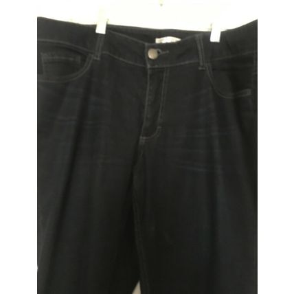 Riders by Lee Women's Denim Jeans Zip Button Pockets Dark Wash Size 16 Blue
