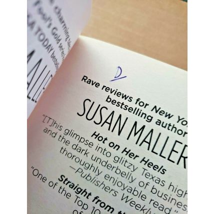 Lot of 3 Susan Mallery Paperback Books 1 in A million Only His & Chasing Perfect
