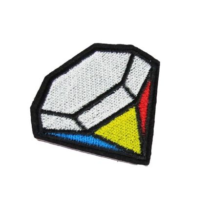 Bright Diamond Fun Iron On Patch Highly Detailed Quality Motif Badge sew P256