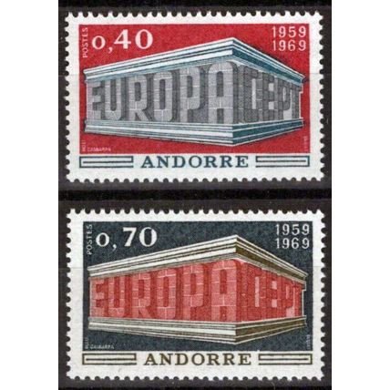 ZAYIX French Andorra 188-189 MNH Europa Cept 071823S69M