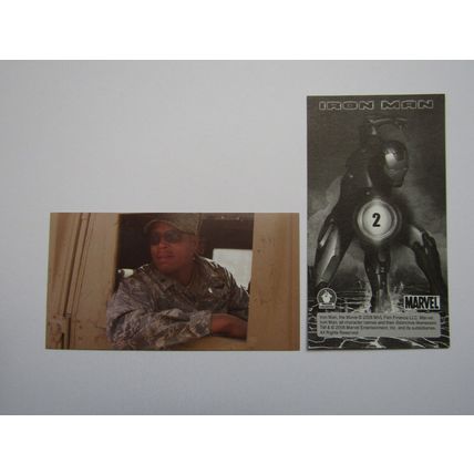 Marvel - Iron Man The Movie 2008 - Preziosi Sticker Drop-down Choice (e18)