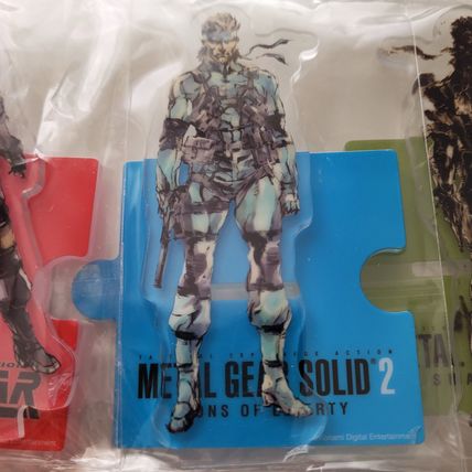 Metal Gear Solid: Master Collection Vol.1 Acrylic Stand Set Of 3 - 2023 KONAMI