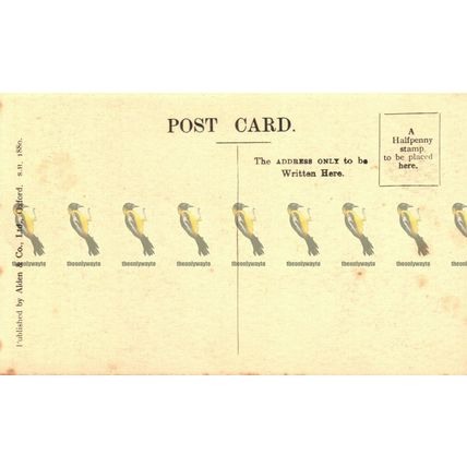 Founders Tower, Magdalen College, Oxford, Alden Postcard