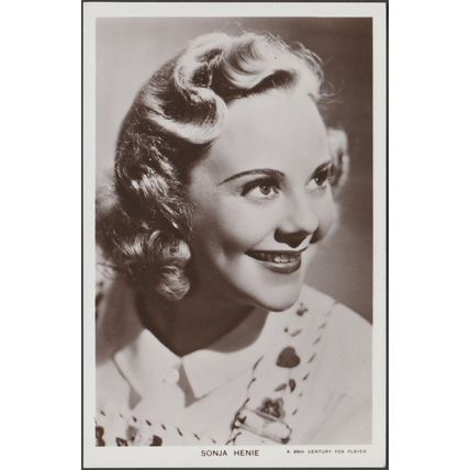 Actress Sonja Henie, c.1930s - Picturegoer RP Postcard