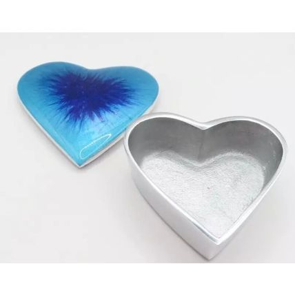 Blue Heart Trinket Heart 4 CM Gift Home Decor Christmas