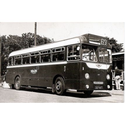 Black & White Photograph of Maidstone & District Motor Services Ltd. - 327 NKT