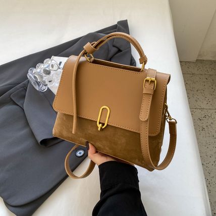 Women Work Tote Satchel Handbags Shoulder Bag Brown