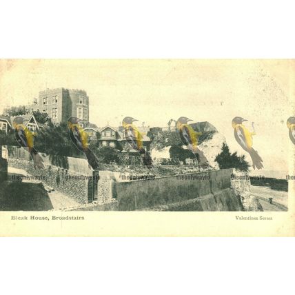 Bleak House, Broadstairs, Sussex, Valentines Postcard