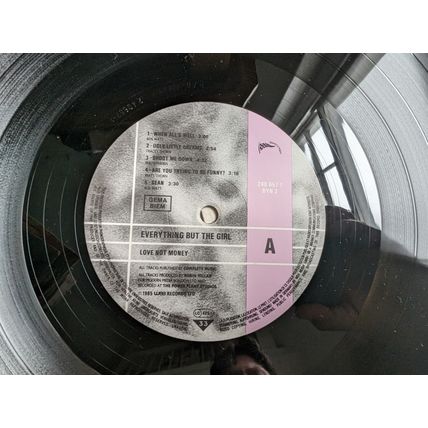 EVERYTHING BUT THE GIRL Love No Money LP UK vinyl record 1985 synth pop 1980s UK
