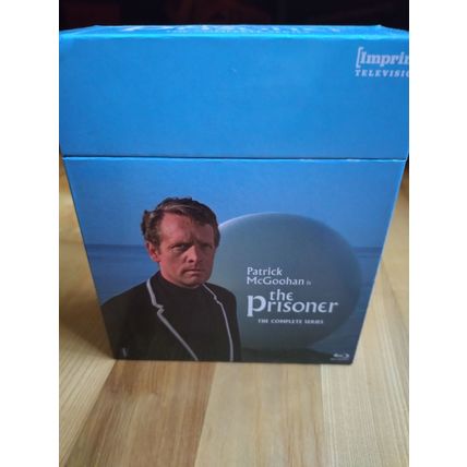 Patrick McGoohan THE PRISONER Blu Ray IMPRINT boxset+book DANGERMAN 007 dvd BOND