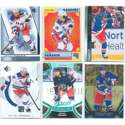 Artemi Panarin 15x card lot incl Retro, Blue
