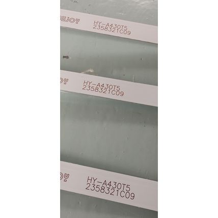 Q.2 HX4301 Led strip. HY-A430T5 2358321C09. A3Y033424 / 44.043N01.38002